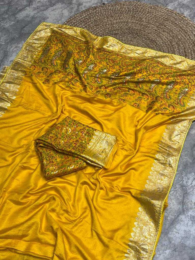 YNF SILK COTTON ANT KADHAI WHOLESALE SAREES MANUFACTURER